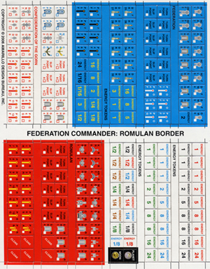 Romulan Border 1/2" Counters