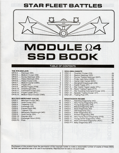 Omega 4 SSD Book